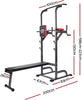 Everfit Weight Bench Chip Up Bar Bench Press Gym Equipment Fitness Bench