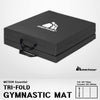 METEOR Extra Large Exercise Mat,Gymnastic Mat, Fitness Mat, Exercise Mat, Tumbling Mat, Folding Gym Mat, 180X60Cm, 50Mm Thickness, with Carrying Handles