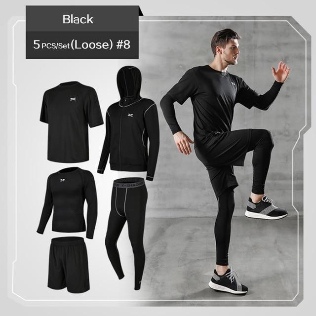Men's Tracksuits 5in1